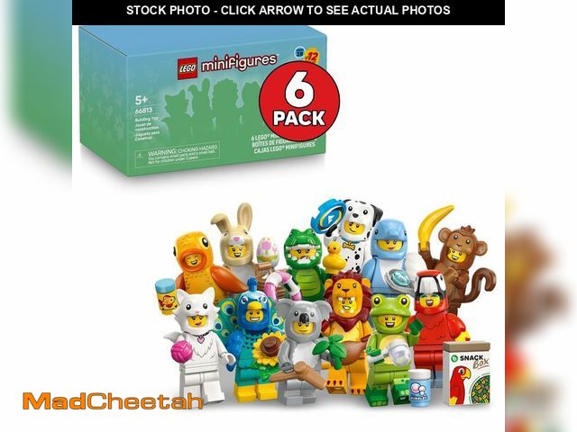 Lot 74-13962548 - LEGO Minifigures Animal Series 28 6 Pack - Kids Toys in Sealed Mystery Boxes - Animal Themed Figures...