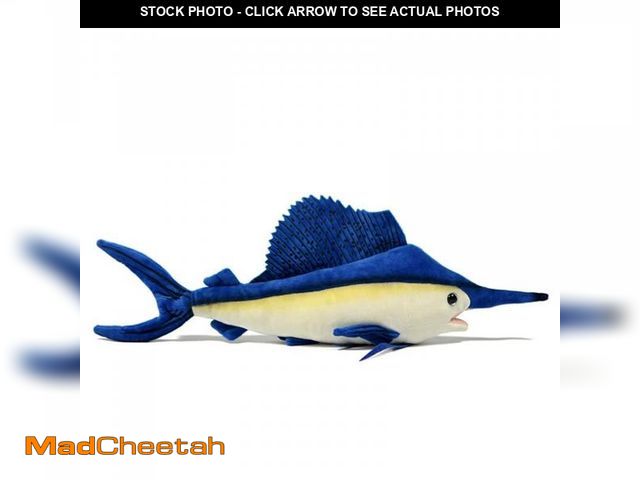 Lot 74-11557702 - Tiny Heart Simulation Swordfish Plush-Sailfish Stuffed Animals-Marlin Deep Sea Plushie-Lifelike Gift...