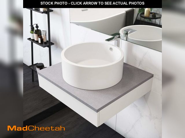 Lot 74-13710603 - Swiss Madison Monaco Round Vessel Sink - UNUSED