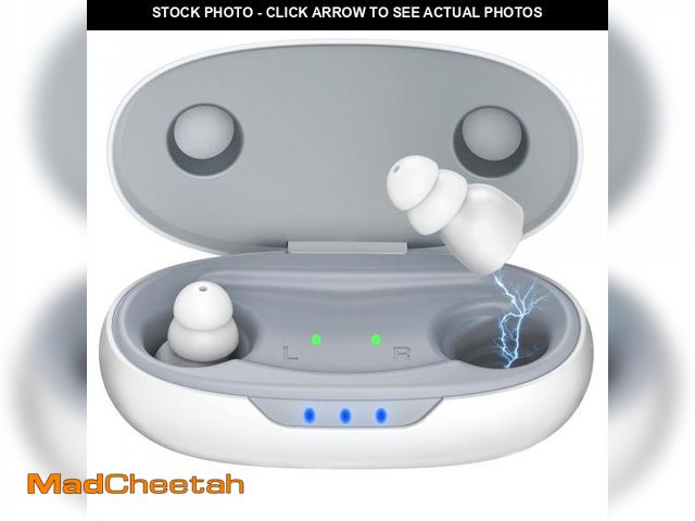 Lot 74-12311208 - OTC Hearing Aids for Seniors - Hearing Aids with Digital Chips, Supermini Rechargeable Hearing Ampli...