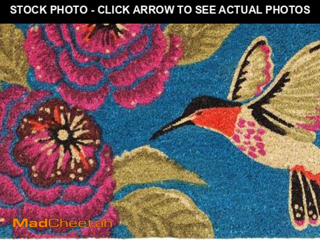 Lot 74-12367343 - Calloway Mills 120262436 Hummingbird Delight Doormat 24" x 36" - UNUSED