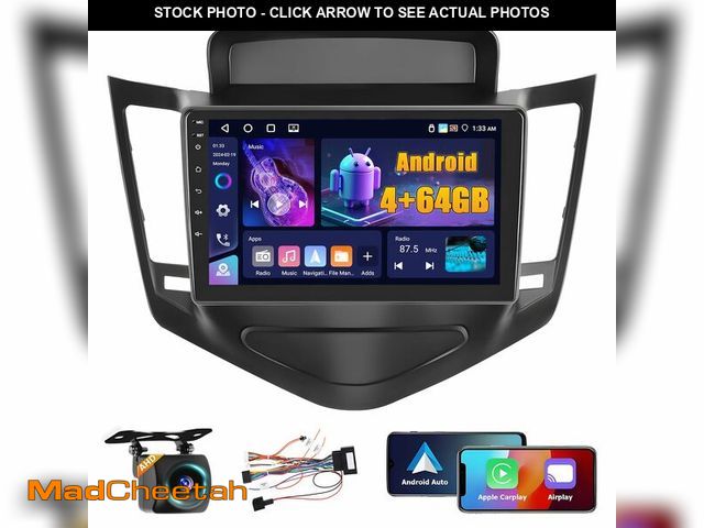 Lot 74-12960468 - Fuluku 4+64GB Android 15 Car Stereo for Chevy Cruze 2009-2015 Wireless Carplay Android Auto 9" Touch...