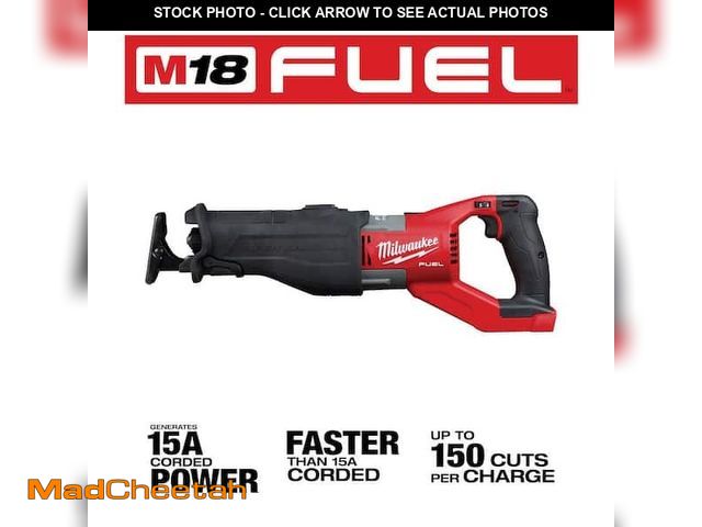 Lot 74-14319444 - Milwaukee M18 FUEL 18V Lithium-Ion Brushless Cordless Super SAWZALL Orbital Reciprocating Saw (Tool-...