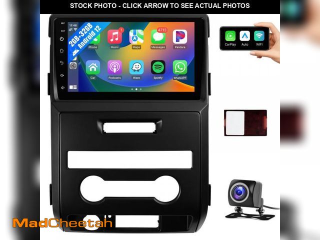 Lot 74-12212179 - 2+32G Leadfan Car Radio for Ford F150 F-150 2009 2010 2011 2012 Stereo Upgrade with Wireless Carplay...