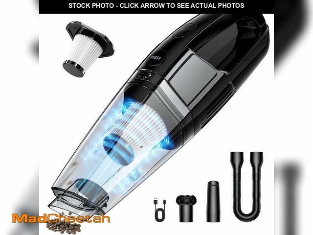 Lot 74-14207026 - BSRCO Handheld Vacuum Cordless 8000PA, Car Vacuum Portable Cordless 30 Mins Runtime &amp; Under 70dB...