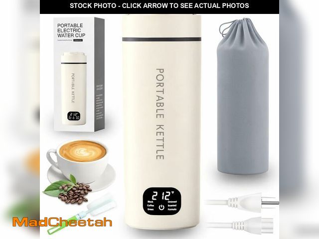 Lot 74-14267998 - HDQ 2026 Travel Kettle, 110V~240V Any Voltage Portable Kettle for Travel, 6 Temperature Controls Por...