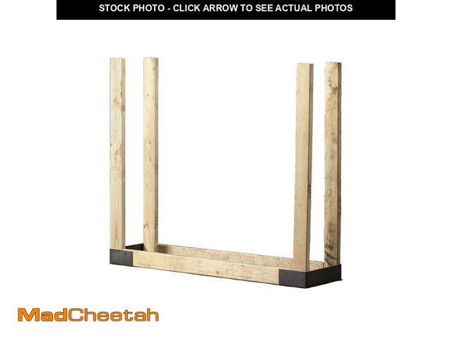 Lot 74-13769273 - Shelter Adjustable Black Log Rack Bracket Kit - UNUSED