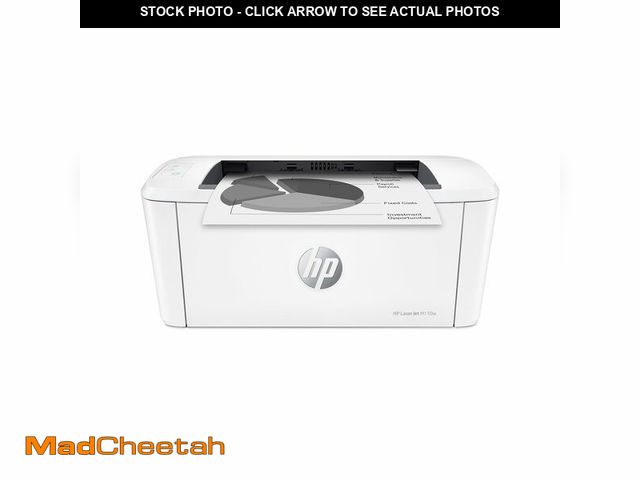 Lot 74-12501416 - HP LaserJet M110w Wireless Black &amp; White Printer, Print, Fast speeds, Easy setup, Mobile printin...