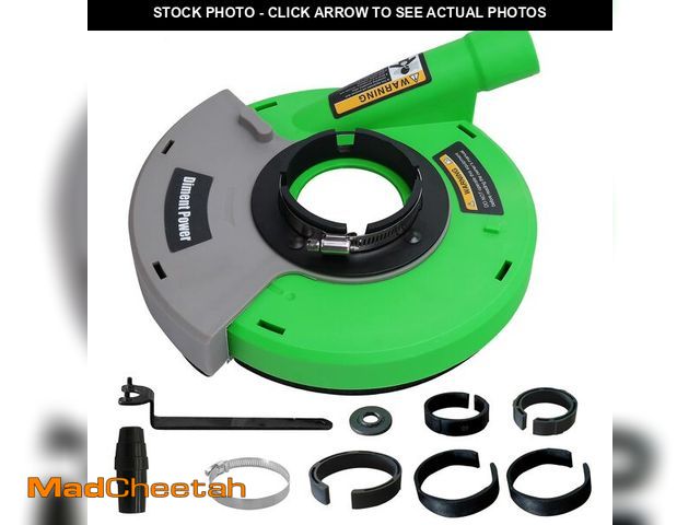 Lot 74-14146569 - Diment Power Universal Surface Grinding Dust Shroud for Angle Grinder 7-Inch. Collect Grinding Dust-...