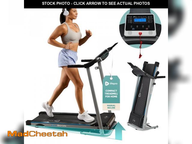 Lot 74-12153259 - *SEE DETAILS* LifePro Foldable Treadmill for Home, Compact Electric Space Saver with Incline Folding...