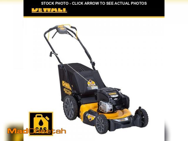 Lot 74-12462889 - DEWALT 21 in. 163cc Briggs and Stratton 725Exi Engine Rear Wheel Drive 3-in-1 Gas Self Propelled Wal...