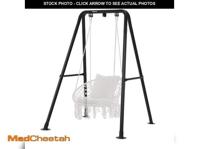 Lot 74-12891844 - (MISSING HARDWARE) G TALECO GEAR Hammock Chair Stand, Outdoor Hammock Stand for Hanging Swing Chair,...