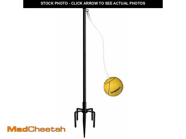 Lot 74-14147693 - Garbuildman Tetherball Set with Rope for Outdoor Backyard, Adjustable Tether Ball Pole with Reinforc...