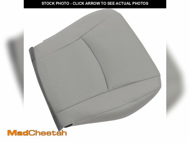 Lot 74-14147638 - FZJDSD Gray Driver Side Bottom Perforated Microfiber Leather Replacement Seat Cover Compatible with ...