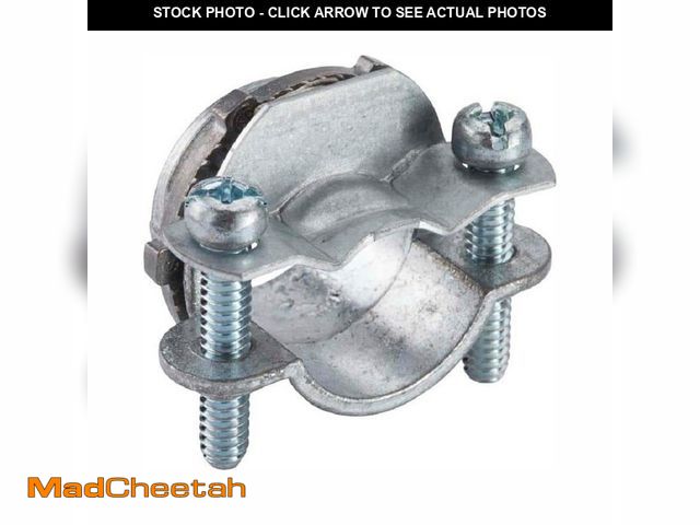 Lot 74-14278934 - Halex 1 in. Non-Metallic Clamp Connector (25-Pack) - UNUSED