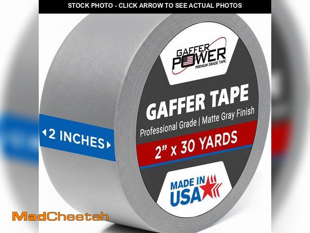 Lot 74-14380698 - Gaffer Power Proudly Made in The USA, Real Professional Grade Gaffer Tape, Heavy Duty Gaffers Tape, ...