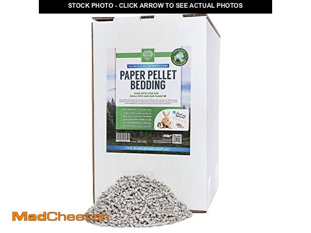 Lot 74-12366332 - Small Pet Select Recycled Paper Pellet Bedding, Litter for Rabbit, Guinea Pig, Hamster, Bunny and Ot...