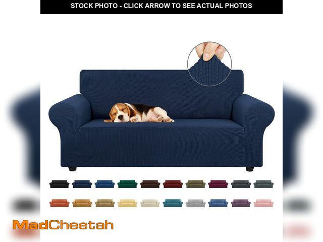 Lot 74-14298707 - KEKUOU Stretch Loveseat Sofa Cover Slipcover,Couch Covers for 2 Cushion Couch Sofa (55"-78") Furnitu...
