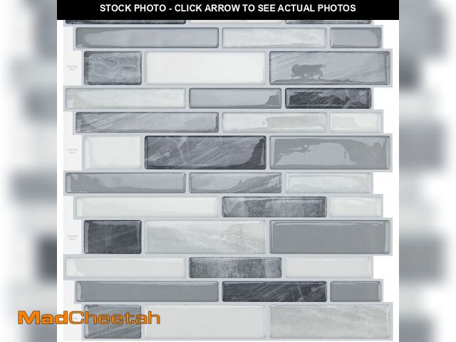Lot 74-14215325 - WOWSTAR 10-Sheet Peel and Stick Backsplash Tile for Kitchen Wall, Back Splash Stick On Tiles for Kit...