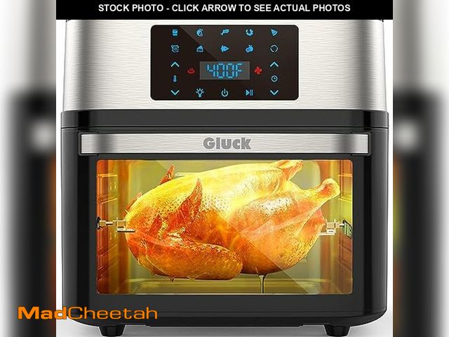 Lot 74-12808615 - Air Fryer Oven Large 20 QT, 10-in-1 Toaster Oven Air Fryer Combo with Window for Family, Airfryer Ov...