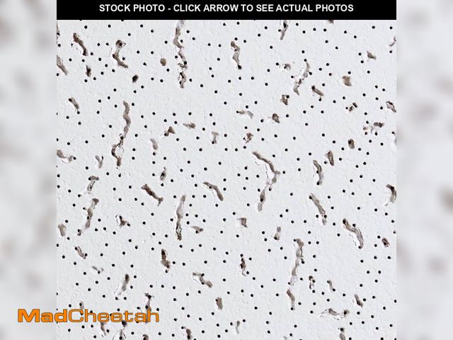 Lot 74-13049464 - (SOME DAMAGE) Two Cases 2 ft. x 4 ft. Fifth Avenue White Square Edge Lay-In Ceiling Tile, Case of 8 ...