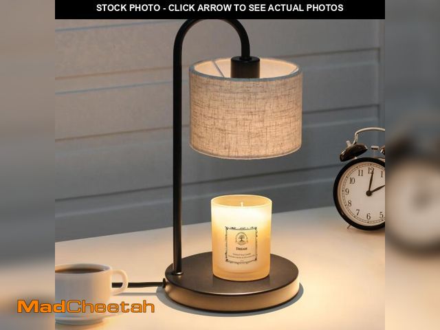 Lot 74-11549830 - FINCMY Candle Warmer Lamp with Timer, Dimmable Candle Wax Warmer Candle Warmer with Replacement Bulb...