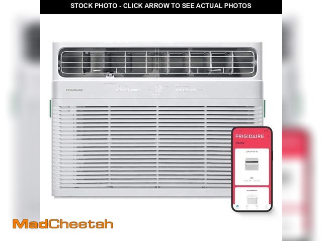 Lot 74-14392655 - (DENTED) Frigidaire 18,000 DOE BTU 230-Volts Window Air Conditioner Cools 1,020 sq. ft. with Remote ...