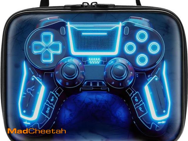 Lot 74-12126933 - Fitvc Gamer Lunch Box for Boys,Leather Boys Lunch Bag for Kids,Gamer Gifts for Kids,Insulated Video ...