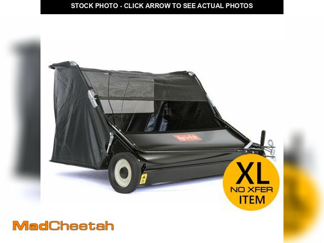 Lot 74-12823995 - Agri-Fab 45-0546 52" Tow-Behind Lawn Sweeper, 26 cu. ft Hopper Bag Capacity; Leaf &amp; Grass Catche...