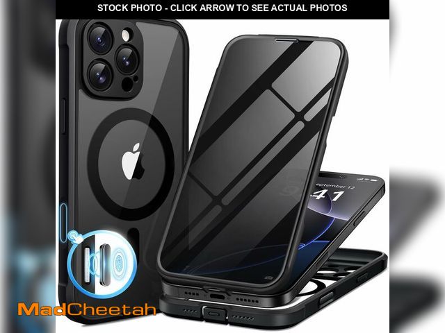 Lot 74-14424008 - BERFY for iPhone 16 Pro Case, Compatible with MagSafe, Built-in Privacy Screen Protector, Camera Pro...
