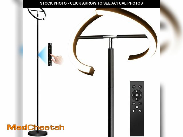 Lot 74-12713920 - Laiebri Floor Lamp for Bedroom,Stepless Dimmable Standing Lamp, 3000-6000K,Rotatable Reading Light w...