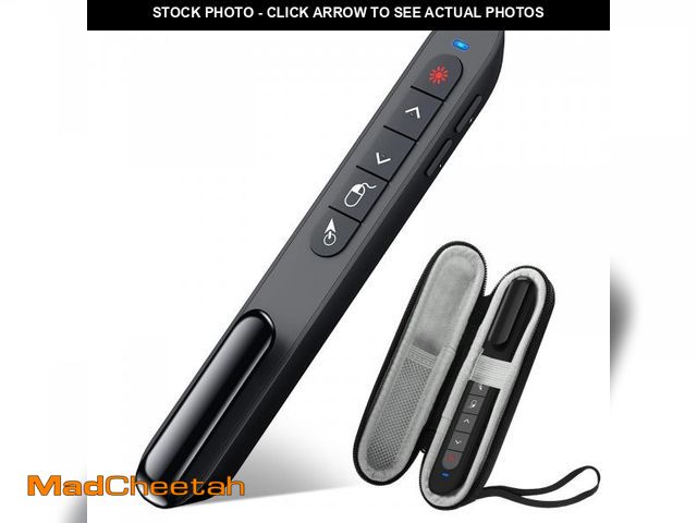Lot 74-12305615 - DINOSTRIKE Pointer Clicker for Presentation with Case, Air Mouse Wireless Presenter Remote Control P...