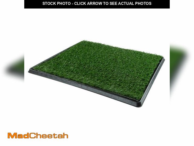 Lot 74-13800533 - Artificial Grass Puppy Pee Pad for Dogs and Small Pets - 20x25 Reusable 4-Layer Training Potty Pad w...