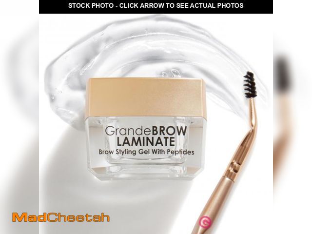 Lot 74-12115320 - Grande Cosmetics Brow Lamination Gel | DIY Eyebrow Lamination | Shapes, Sculpts &amp; Sets With 12-H...