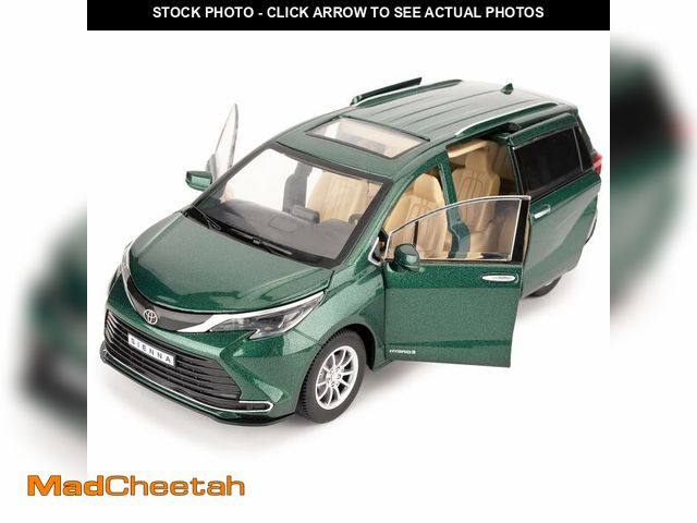 Lot 74-14264969 - BDTCTK 1:24 Compatible for Sienna MPV Car Model, Pull Back Diecast Toy Car with SoundsÃ¯Â¼â Lights ...