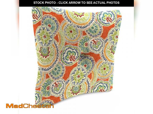 Lot 74-12424733 - Jordan Manufacturing 24 in. W x 23.5 in. H x 7 in. T Square Tufted Outdoor Chair Back Cushion - UNUS...