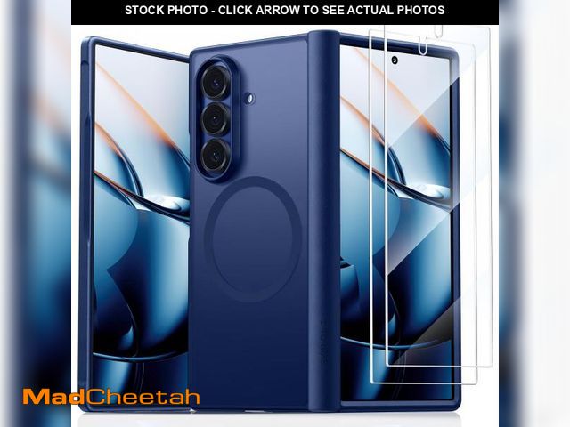 Lot 74-12221539 - TORRAS Magnetic Shockproof for Samsung Galaxy Z Fold 7 Case with Screen Protector, Fit for MagSafe, ...
