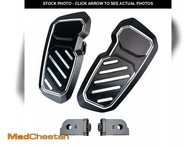 Lot 74-13547848 - Rider Footpegs Insert Kit Raised twill Fit for Low Rider S/Softail Slim FLSL 107 / Lower Rider FXLR ...