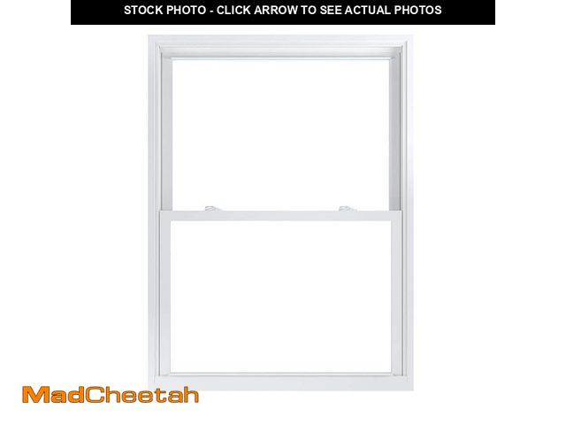 Lot 74-12787862 - JELDWEN  39.75 in. x 53.25 in. 70 Pro Series White Double Hung Low-E Argon Glass Vinyl Replacement W...
