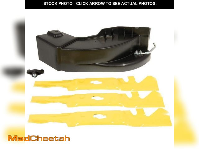 Lot 74-14467875 - *DIRTY* Genuine Factory Parts Original Equipment Xtreme 50 in. Mulching Kit with Blades for Lawn Tra...