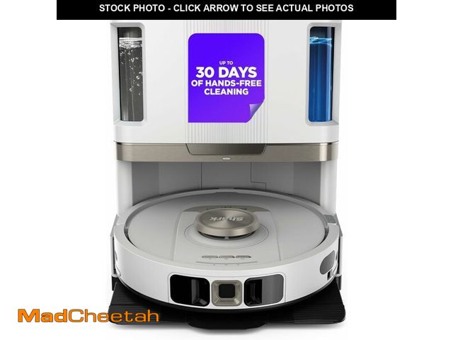 Lot 74-13419139 - Shark Stratos 2-in-1 Robot Vacuum &amp; Mop with 25+ Hands-Free Features &amp; NeverTouch Self-Clean...