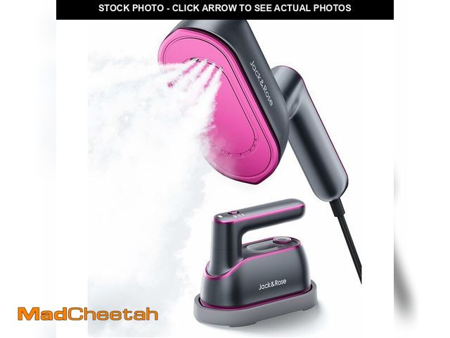 Lot 74-14381755 - Jack Ã¯Â¼â  Rose Travel Steamer Iron for Clothes,1200w Iron Steamer,Portable Handheld Travel Size S...