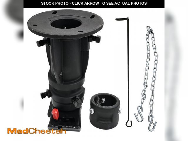 Lot 74-12242125 - JaoRop C5G1216 5th Wheel to gooseneck Adapter Camper Hitch Coupler 12"-16", Fifth Wheel to Gooseneck...