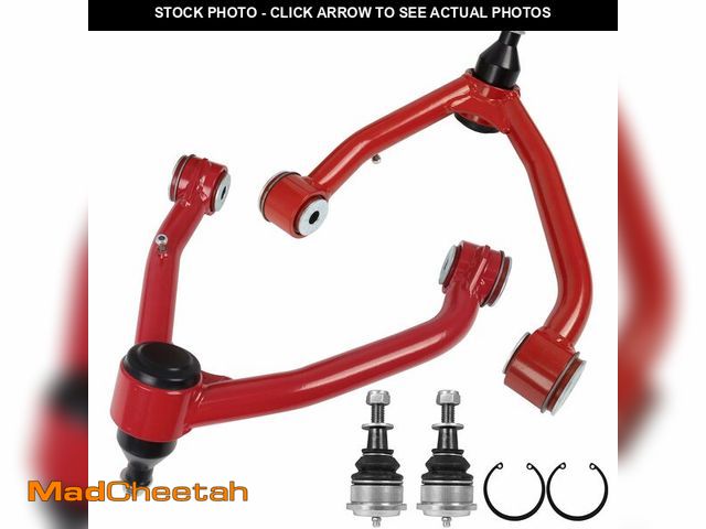 Lot 74-14055715 - 2-4" Lift Upper Control Arms Compatible with 2014-2018 Chevy Silverado GMC Sierra 1500, Front Tubula...