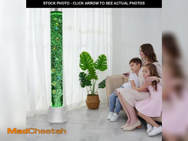 Lot 74-12227919 - Special Supplies Aquarium Sensory Fish Bubble Light Tube with 16 LED Color Changing Nightlight Effec...