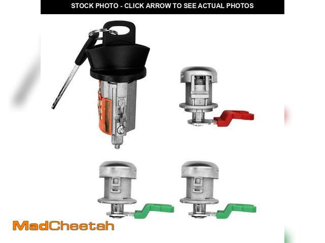 Lot 74-12048769 - Door Lock Cylinders &amp; Ignition Switch with Keys | Replacement for 2001-2007 Ford F150/250/350, E...