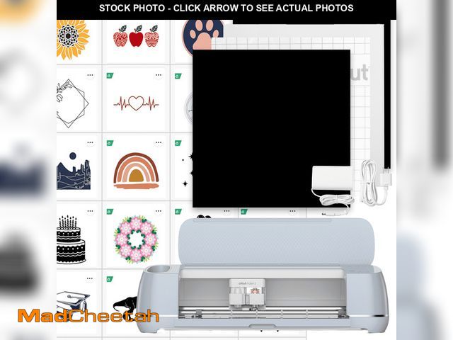 Lot 74-14259903 - Cricut Maker 3 Smart Die-Cutting Machine, Mist, Includes $50 Digital Content - UNUSED