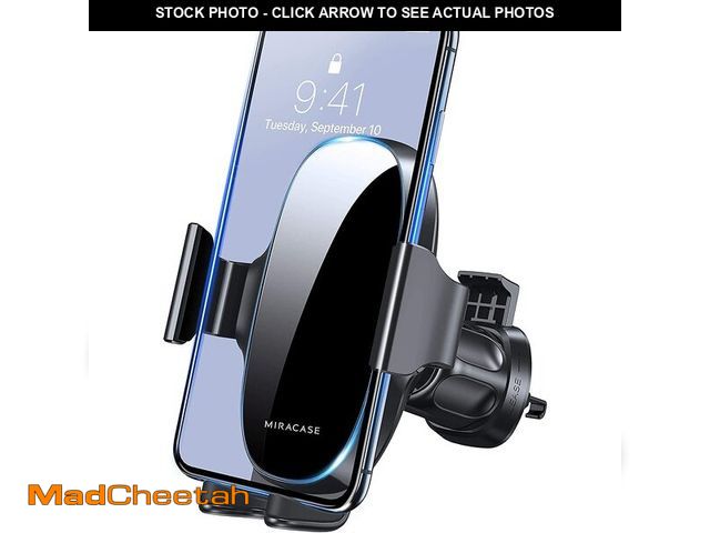 Lot 74-12714871 - Miracase Upgraded-2nd Generation Universal Phone Holders for Your Car, 3 in 1 Air Vent Car Phone Hol...