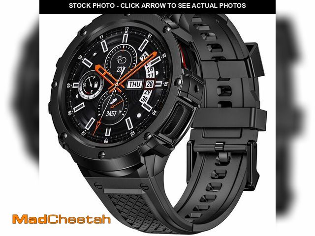 Lot 74-14425251 - Deczone Silicone Band with Metal Case Compatible with Galaxy Watch 7 44mm - USED