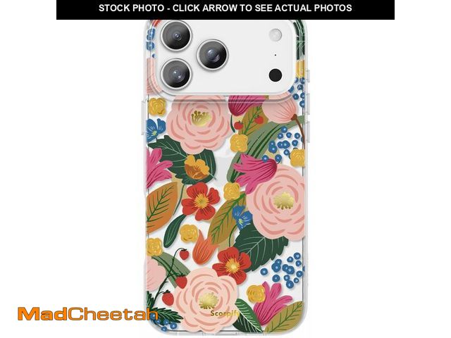 Lot 74-13719500 - SCORPIFY for iPhone 17 Pro Case [Compatible with MagSafe] with Camellia Blossom Floral Design, Cute ...